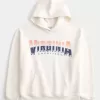 Kastenförmiger Kapuzenpullover mit Grafik der University of Virginia Cavaliers Kastenförmiger Kapuzenpullover mit Grafik der University of Virginia Cavaliers