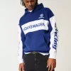 Kastenförmiger Kapuzenpullover mit Volkswagen Racing-Grafik