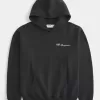 Kastenförmiger Toyota Supra-Kapuzenpullover mit Grafik