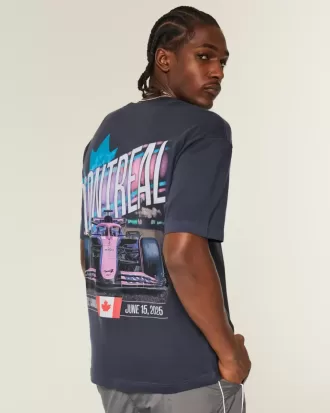 Kastenförmiges BWT Alpine Formel 1 Team Grafik-T-Shirt