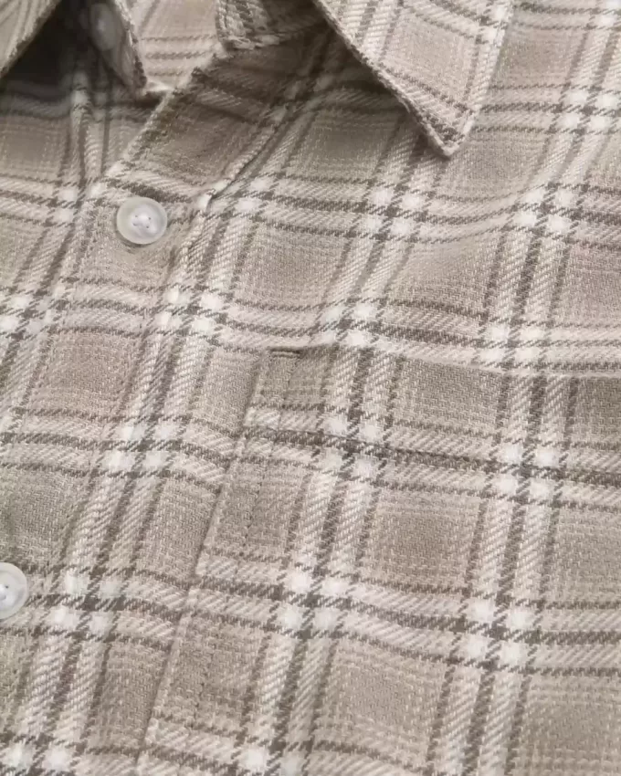 Kastenförmiges Flanellhemd Kastenförmiges Flanellhemd