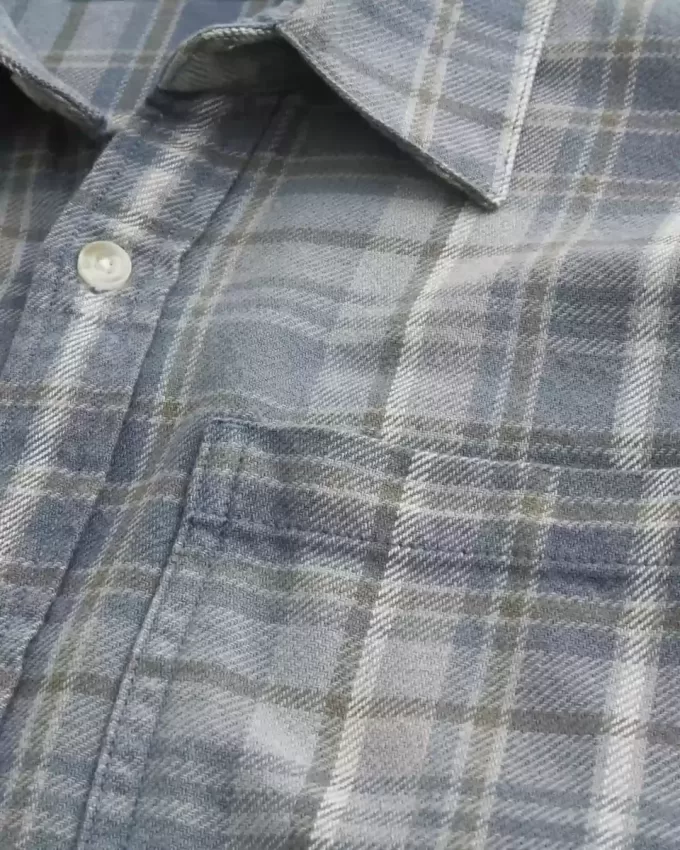 Kastenförmiges Flanellhemd Kastenförmiges Flanellhemd