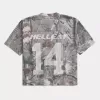 Kastenförmiges, kurzes Camo Dodge-Grafiktrikot Kastenförmiges, kurzes Camo Dodge-Grafiktrikot