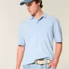 Kastenförmiges, kurzes Poloshirt Kastenförmiges, kurzes Poloshirt