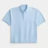 Kastenförmiges, kurzes Poloshirt Kastenförmiges, kurzes Poloshirt