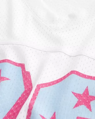 Kastenförmiges, kurzes Trikot mit Zahlengrafik