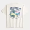 Kastenförmiges, schweres Key West-T-Shirt mit Grafik Kastenförmiges, schweres Key West-T-Shirt mit Grafik