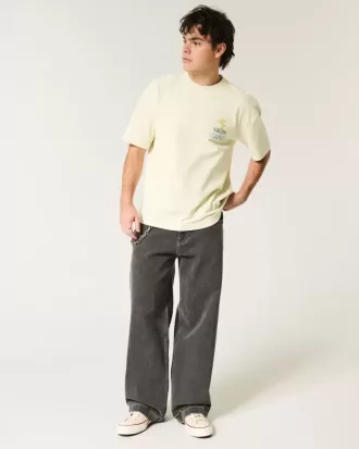 Kastenförmiges, schweres Tweety Golf-T-Shirt mit Grafik
