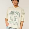 Kastenförmiges, verkürztes Fairview-Football-Trikot mit Grafik Kastenförmiges, verkürztes Fairview-Football-Trikot mit Grafik