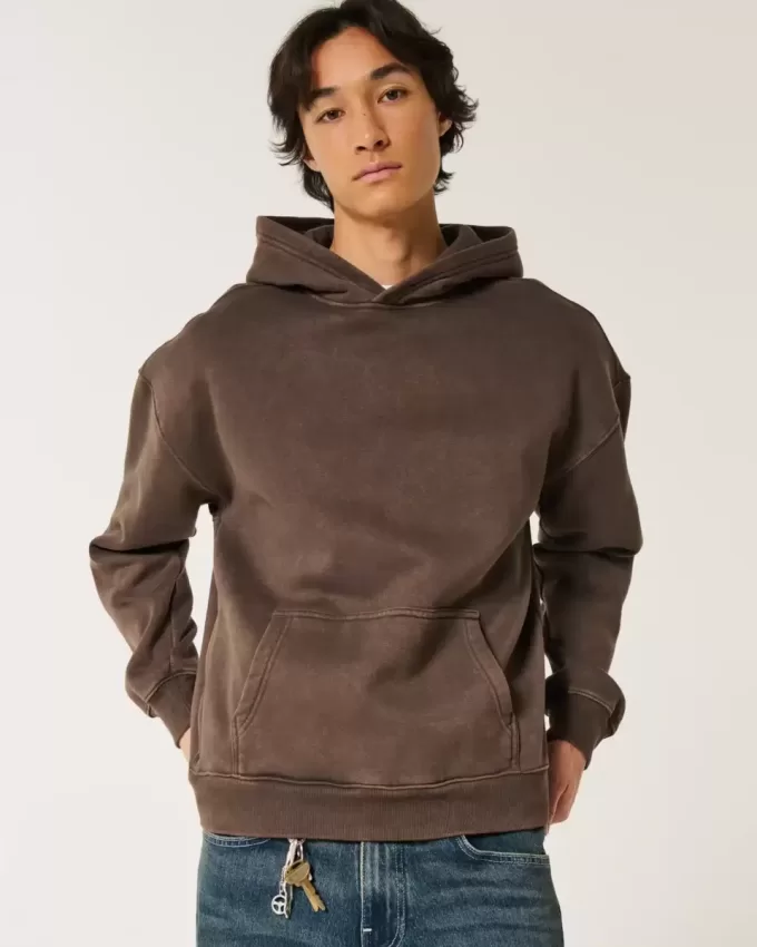 Kastiger, verwaschener Hoodie Kastiger, verwaschener Hoodie