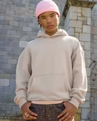Kastiger, verwaschener Hoodie