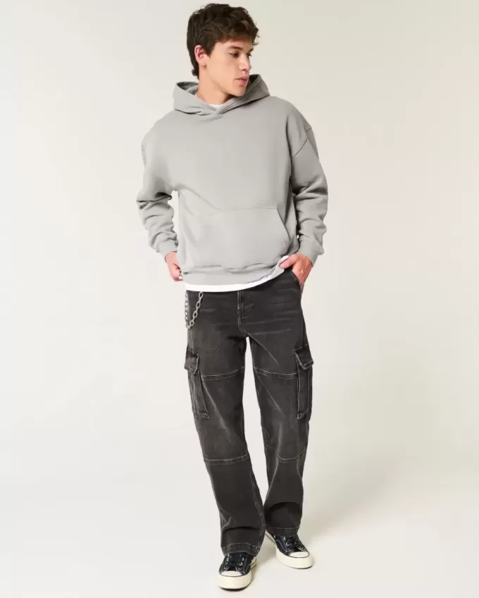 Kastiger, verwaschener Hoodie Kastiger, verwaschener Hoodie