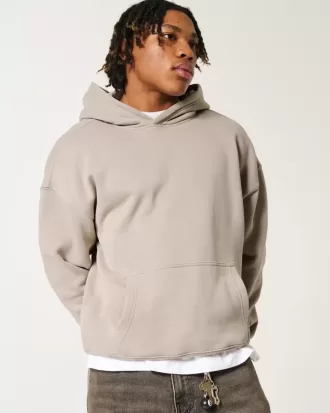 Kastiger, verwaschener Hoodie