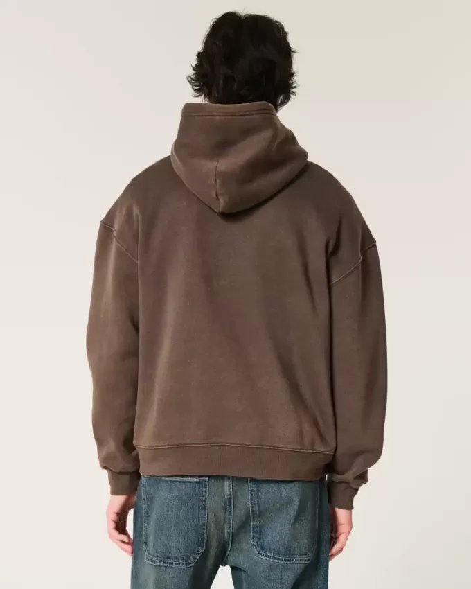 Kastiger, verwaschener Hoodie Kastiger, verwaschener Hoodie