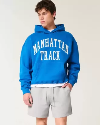 Kühlende Fleece-Shorts bis zur Mitte des Oberschenkels
