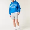Kühlende Fleece-Shorts bis zur Mitte des Oberschenkels