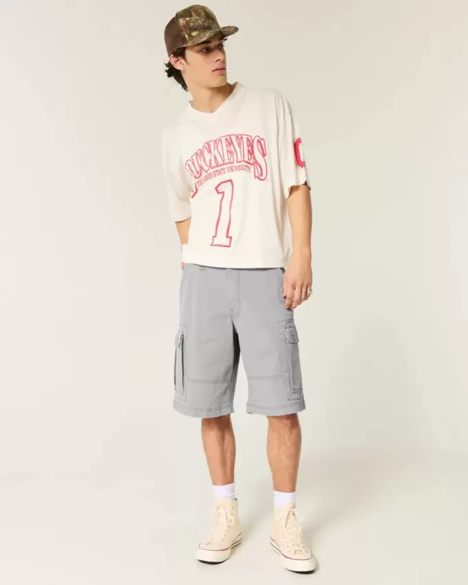 Knielange Baggy-Cargo-Shorts Knielange Baggy-Cargo-Shorts