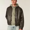 Kunstlederjacke