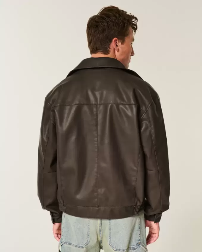 Kunstlederjacke