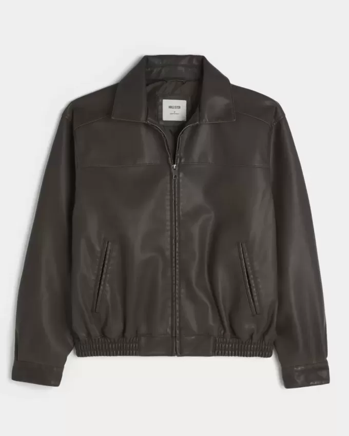 Kunstlederjacke