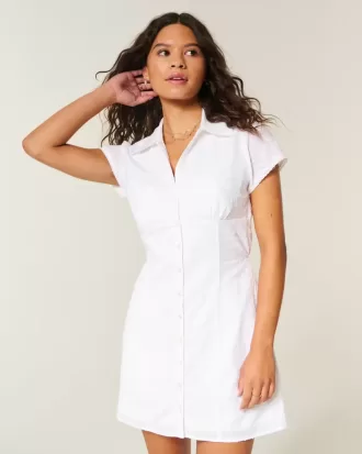 Kurzarm-Hemdkleid