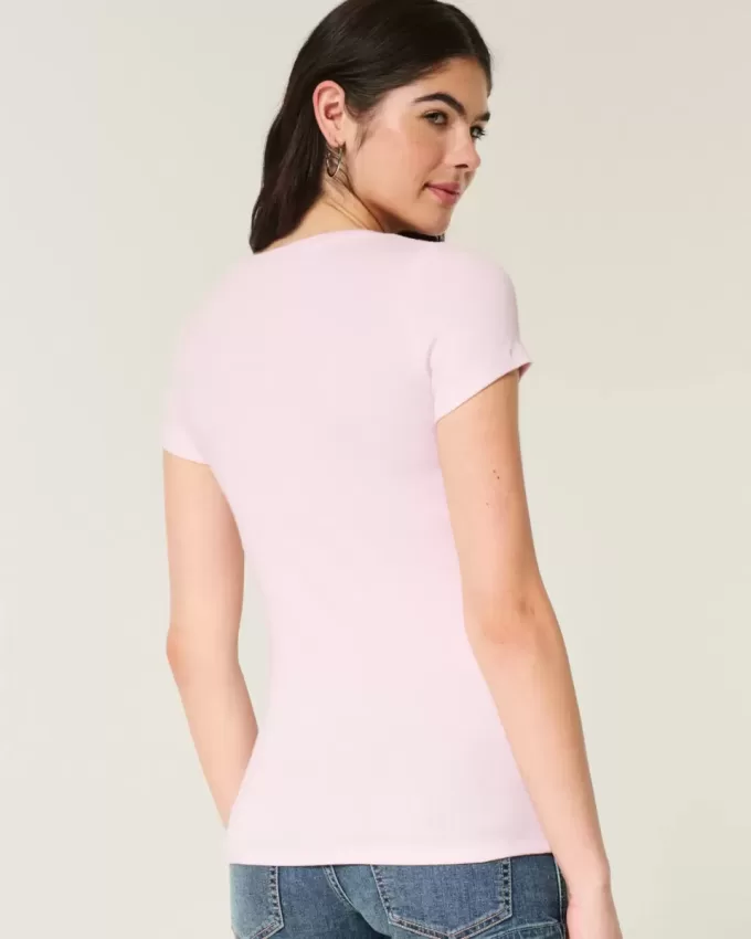Kurzarm-Henley Kurzarm-Henley