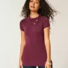 Kurzarm-Tunika-Pullover
