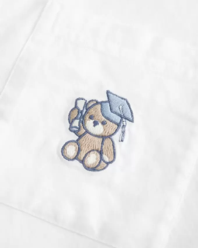 Kurzärmliges Grad Bear-Schlafshirt