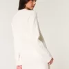 Kuscheliges Pulloverkleid mit Zopfmuster