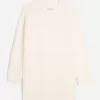 Kuscheliges Pulloverkleid mit Zopfmuster
