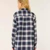 Langärmliges Flanell-Pyjamaoberteil Langärmliges Flanell-Pyjamaoberteil