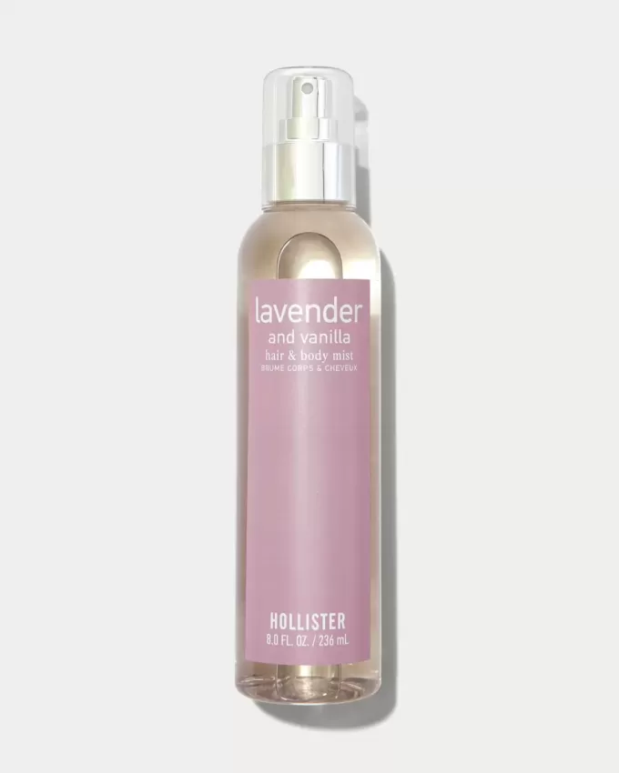 Lavendel- und Vanille-Haar- und Körperspray