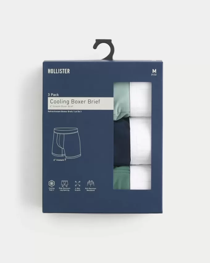 Längere kühlende Boxershorts, 3er-Pack Längere kühlende Boxershorts, 3er-Pack