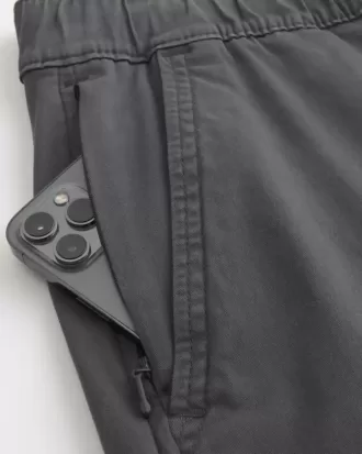 Lockere Cargo-Jogginghose aus Twill