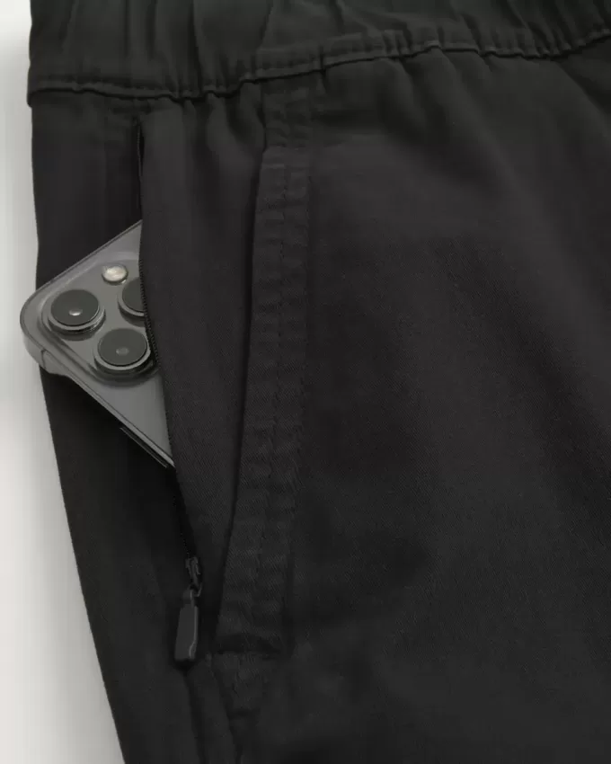 Lockere Cargo-Jogginghose aus Twill
