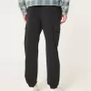 Lockere Cargo-Jogginghose aus Twill