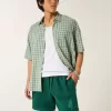 Lockere Fleece-Shorts mit Grafik bis zur Mitte des Oberschenkels Lockere Fleece-Shorts mit Grafik bis zur Mitte des Oberschenkels