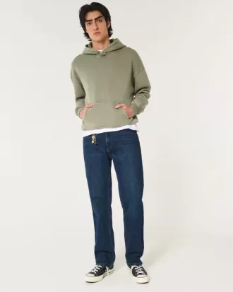 Lockere Jeans in dunkler Waschung Lockere Jeans in dunkler Waschung