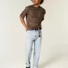 Lockere Jeans in heller Waschung Lockere Jeans in heller Waschung