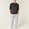 Lockere Ripp-Jogginghose