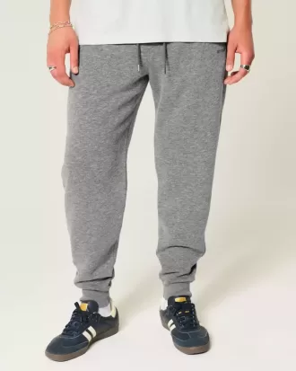Lockere Ripp-Jogginghose