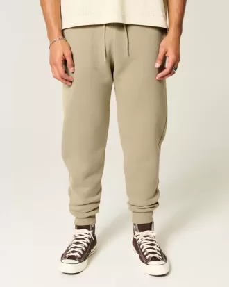 Lockere Ripp-Jogginghose