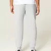 Lockere Ripp-Jogginghose