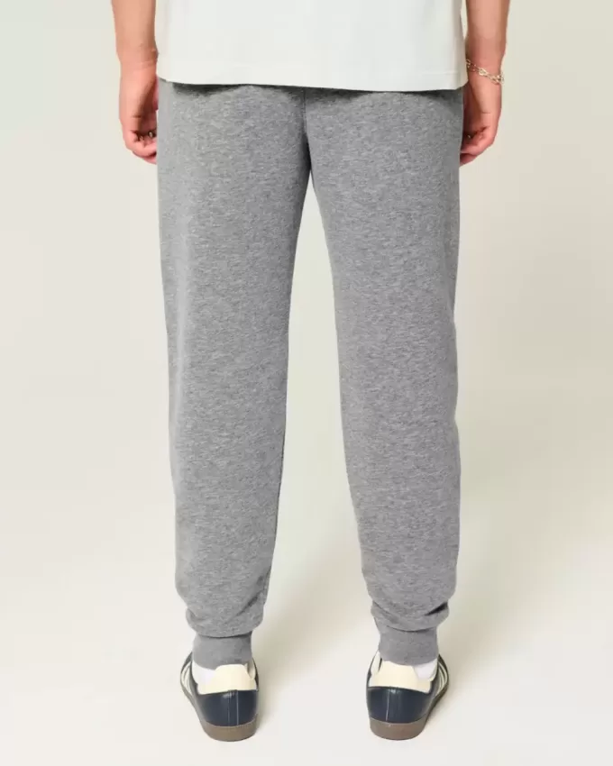 Lockere Ripp-Jogginghose