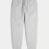 Lockere Ripp-Jogginghose