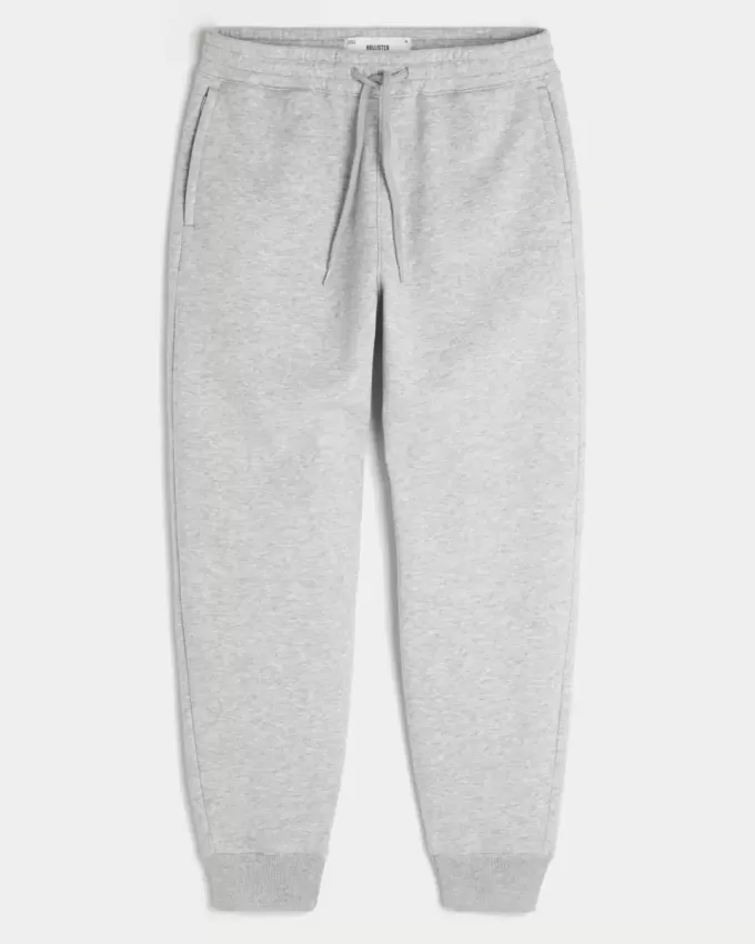 Lockere Ripp-Jogginghose