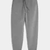 Lockere Ripp-Jogginghose