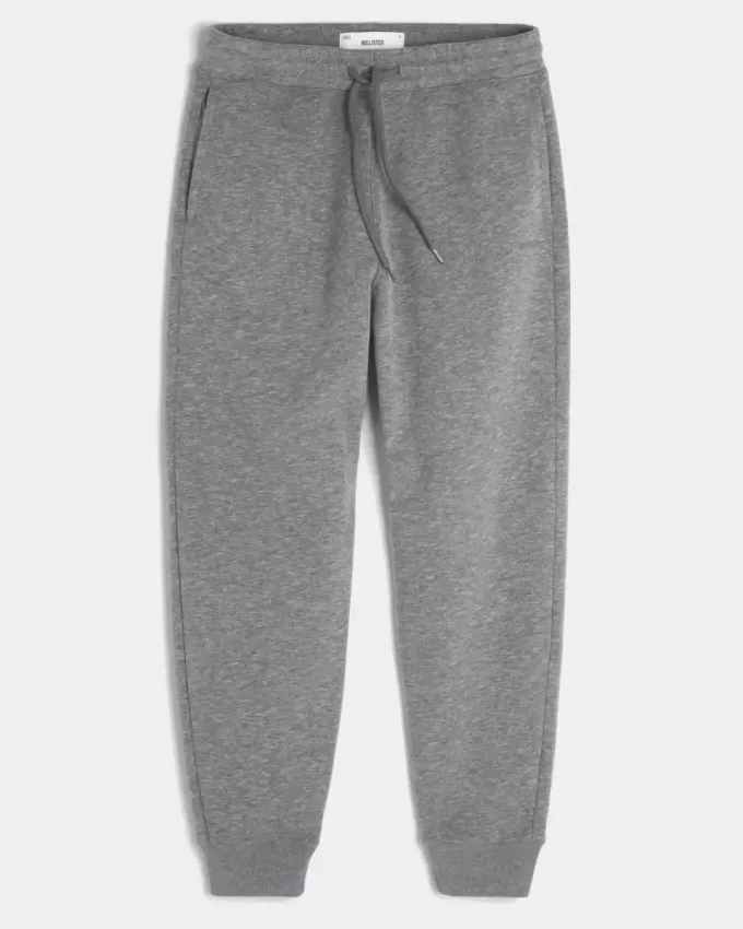 Lockere Ripp-Jogginghose