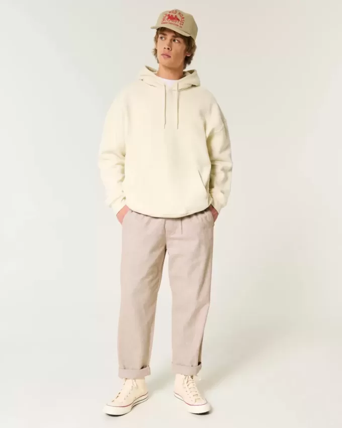 Lockere Schlupfhose aus Leinenmischung Lockere Schlupfhose aus Leinenmischung