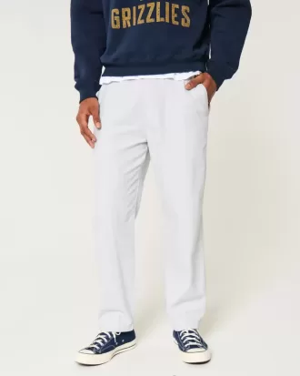 Lockere Schlupfhose aus Leinenmischung